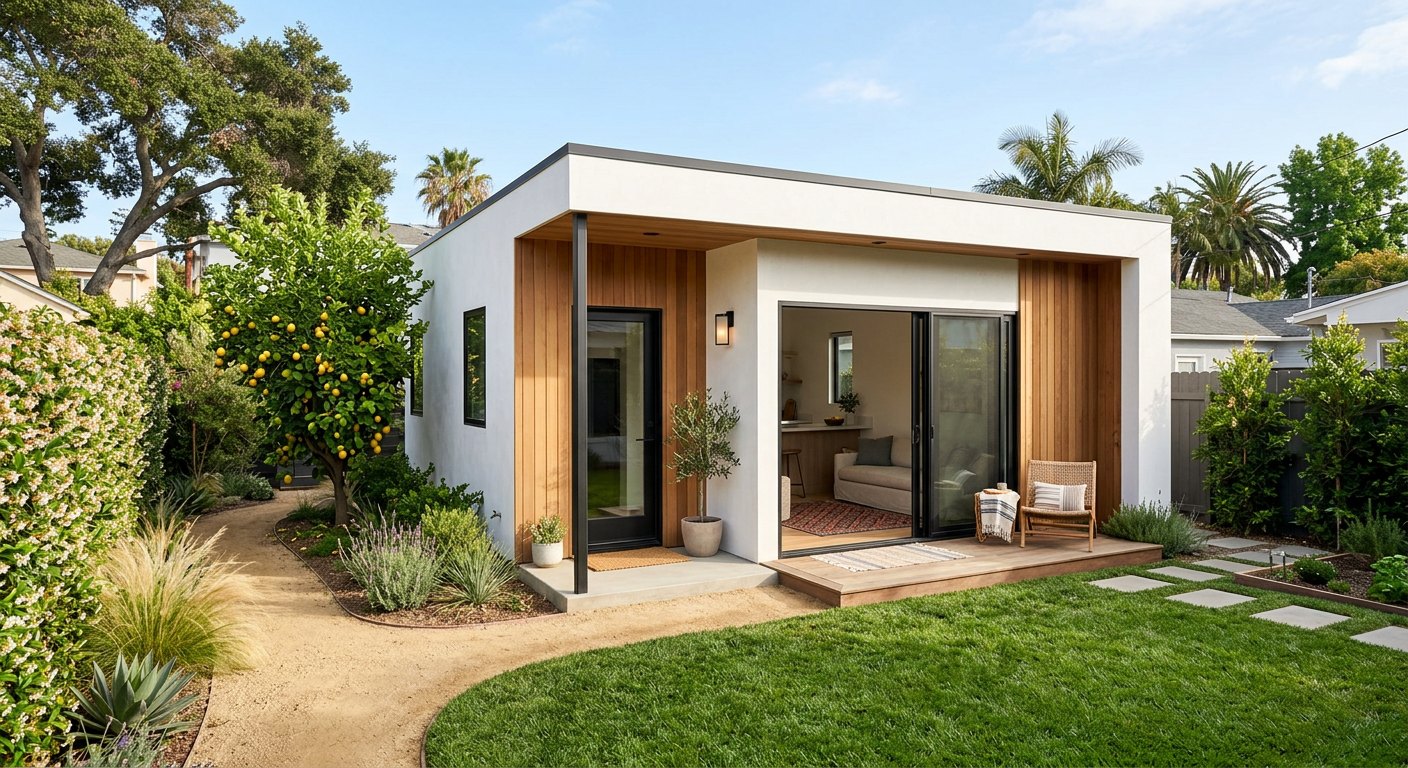 Santa Monica Backyard ADU — completed ADU Construction project in Santa Monica, CA