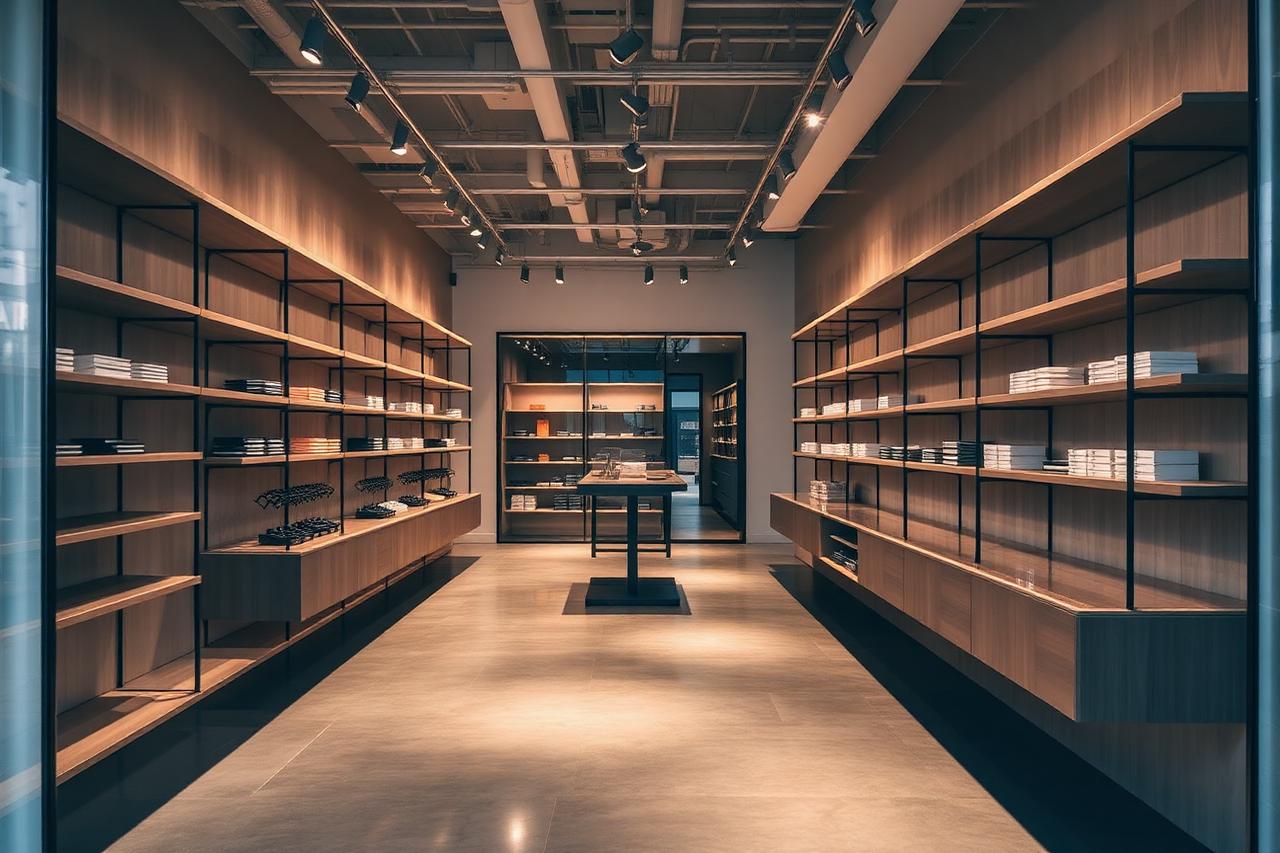 Boutique Retail Flagship tenant improvement in Santa Monica, CA